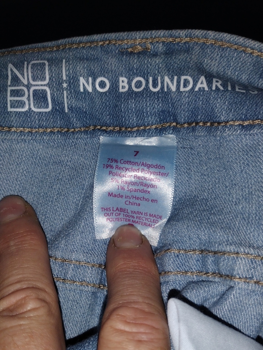 No Boundaries Women's Light Blue Skinny Jeans
